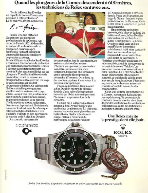 1971 rolex Submariner COMEX – Image 5